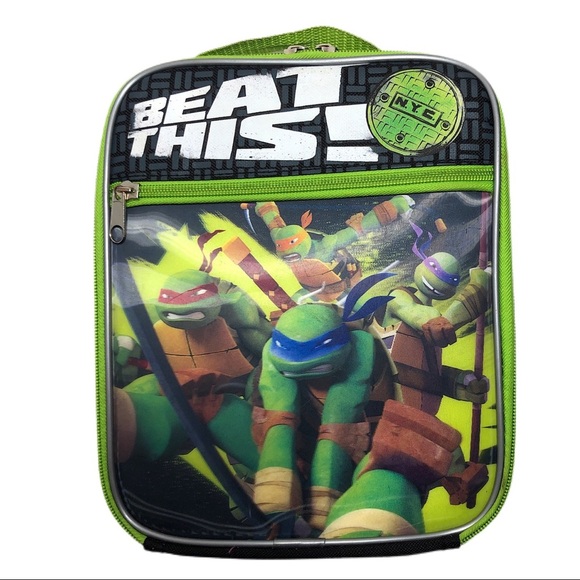 Nickelodeon TMNT Beat This Kid’s Lunch Box - Picture 1 of 9